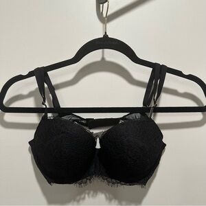 Victoria's Secret Elegant Black Lace Bra